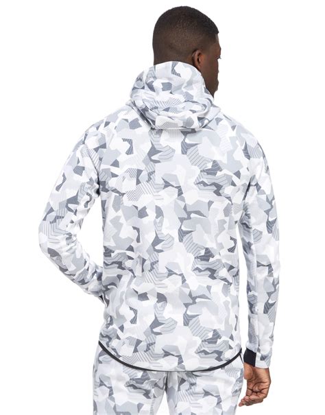 nike fleece camo jacket men